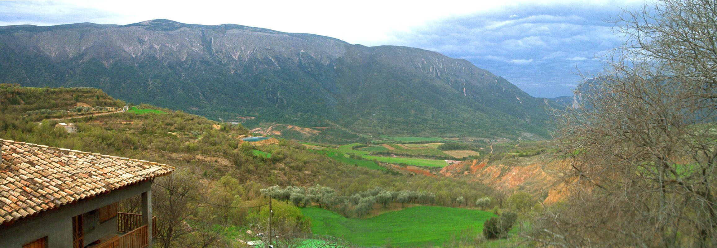 El Montsec de Rubies des de Sant Martí de Bercedana