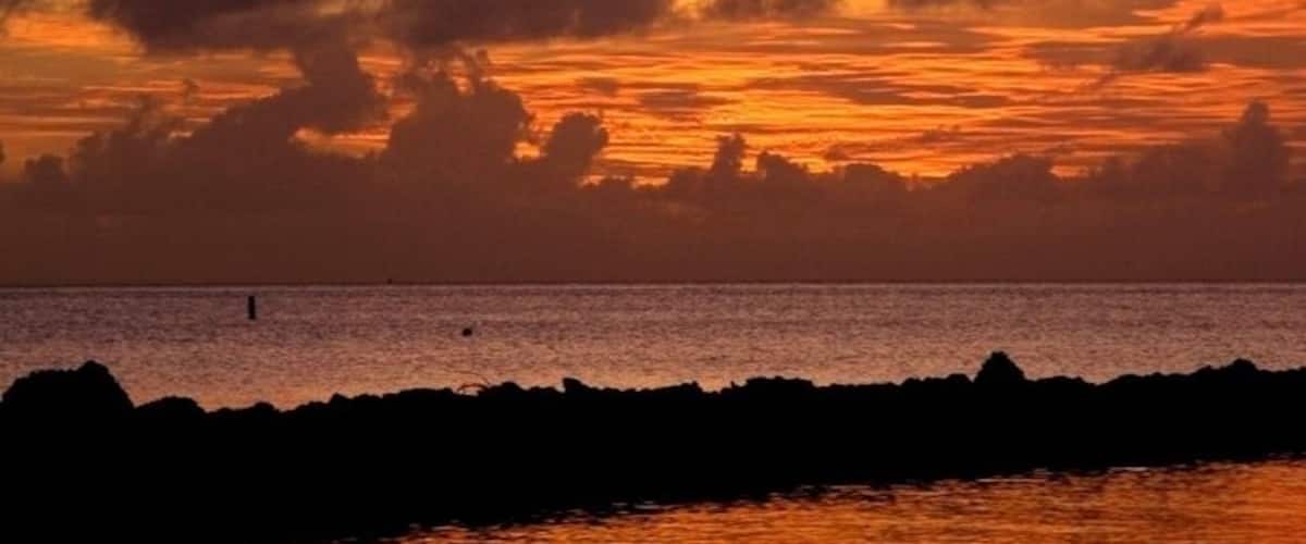 Another beautiful sunset from the beach. This one lasted for nearly an hour, long after the sun disappeared over the horizon.