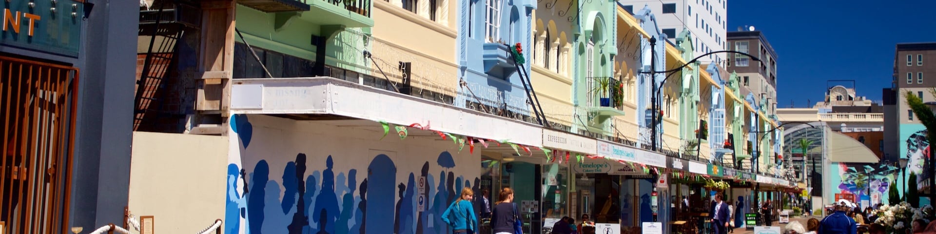 New Regent Street das einen Beschilderung sowie kleine Menschengruppe