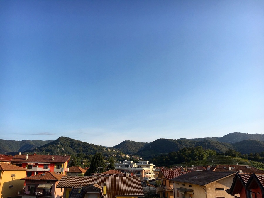 My first post on Trover is taken from my home's balcony: a great view in the hill to say hello community!