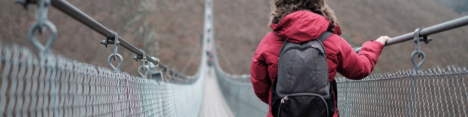 Inaugurated in 2015, this suspension bridge has a length of 360m. Easily accessible it's also very photogenic ! #perspectives
