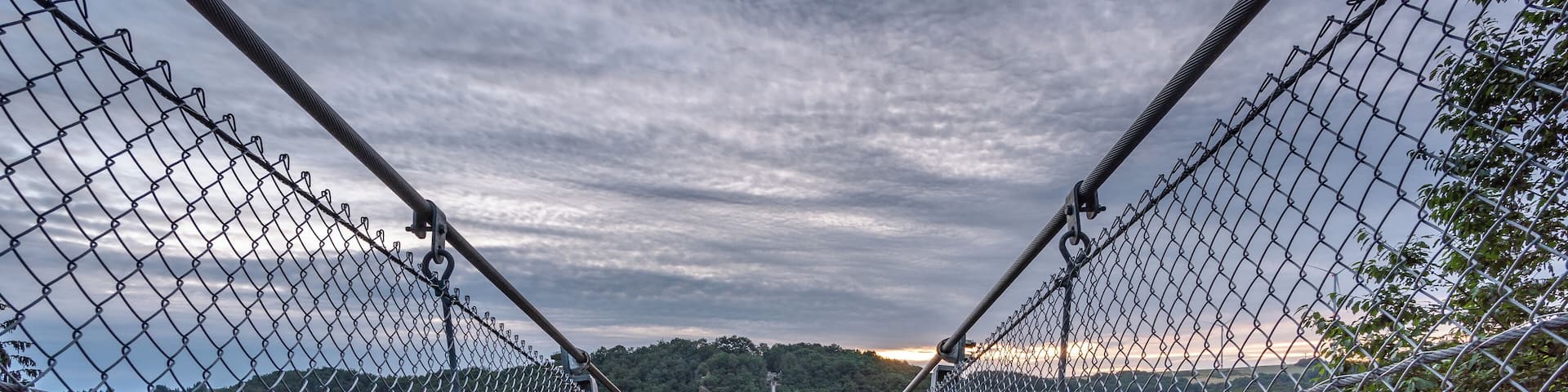 The longest suspension bridge in Germany. Only at sunrise you can have this place on for you.
#Perspectives