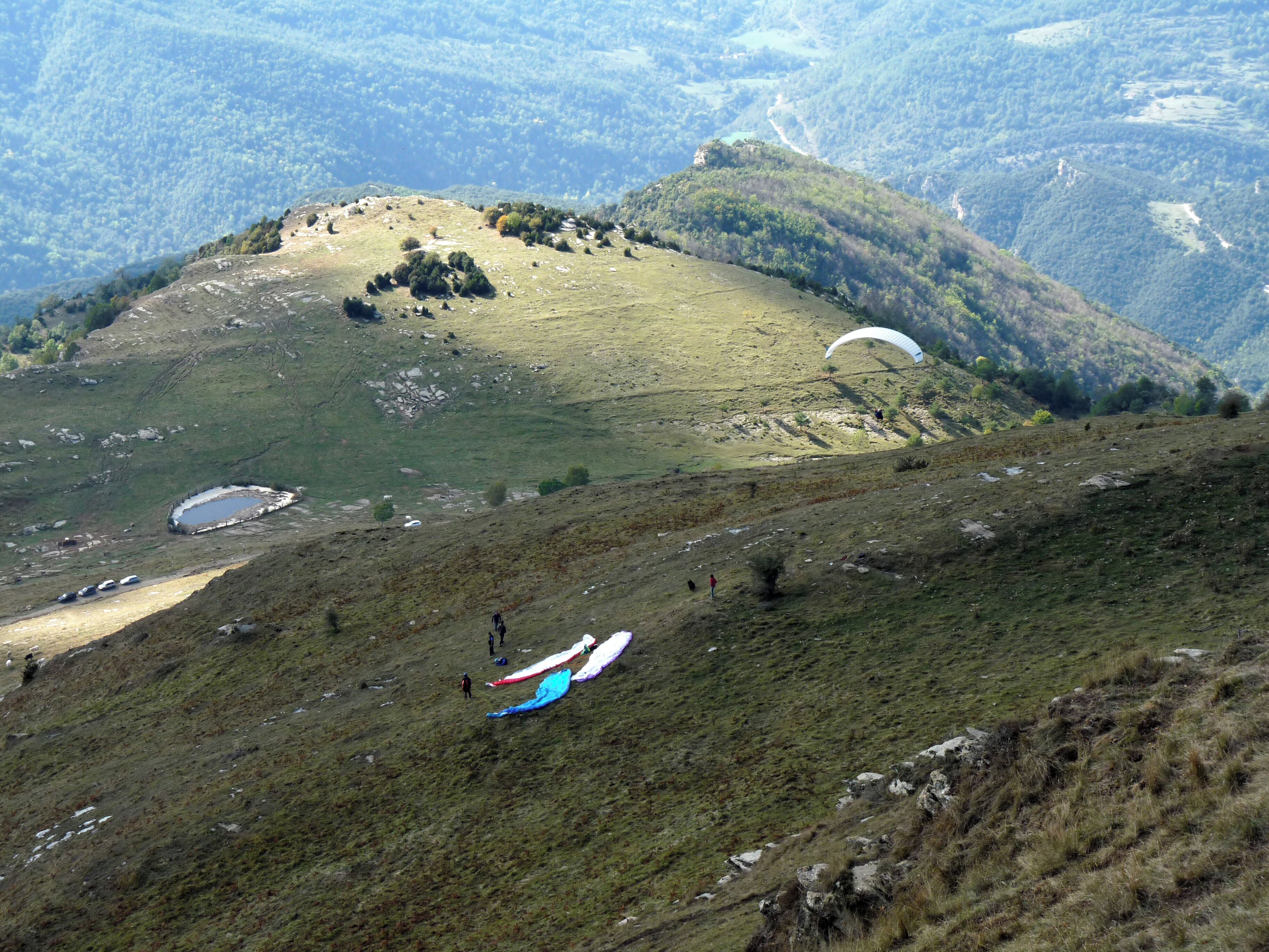 Paragliding in Catalonia