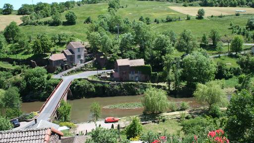 Combret (Aveyron) - vue sur le Rance