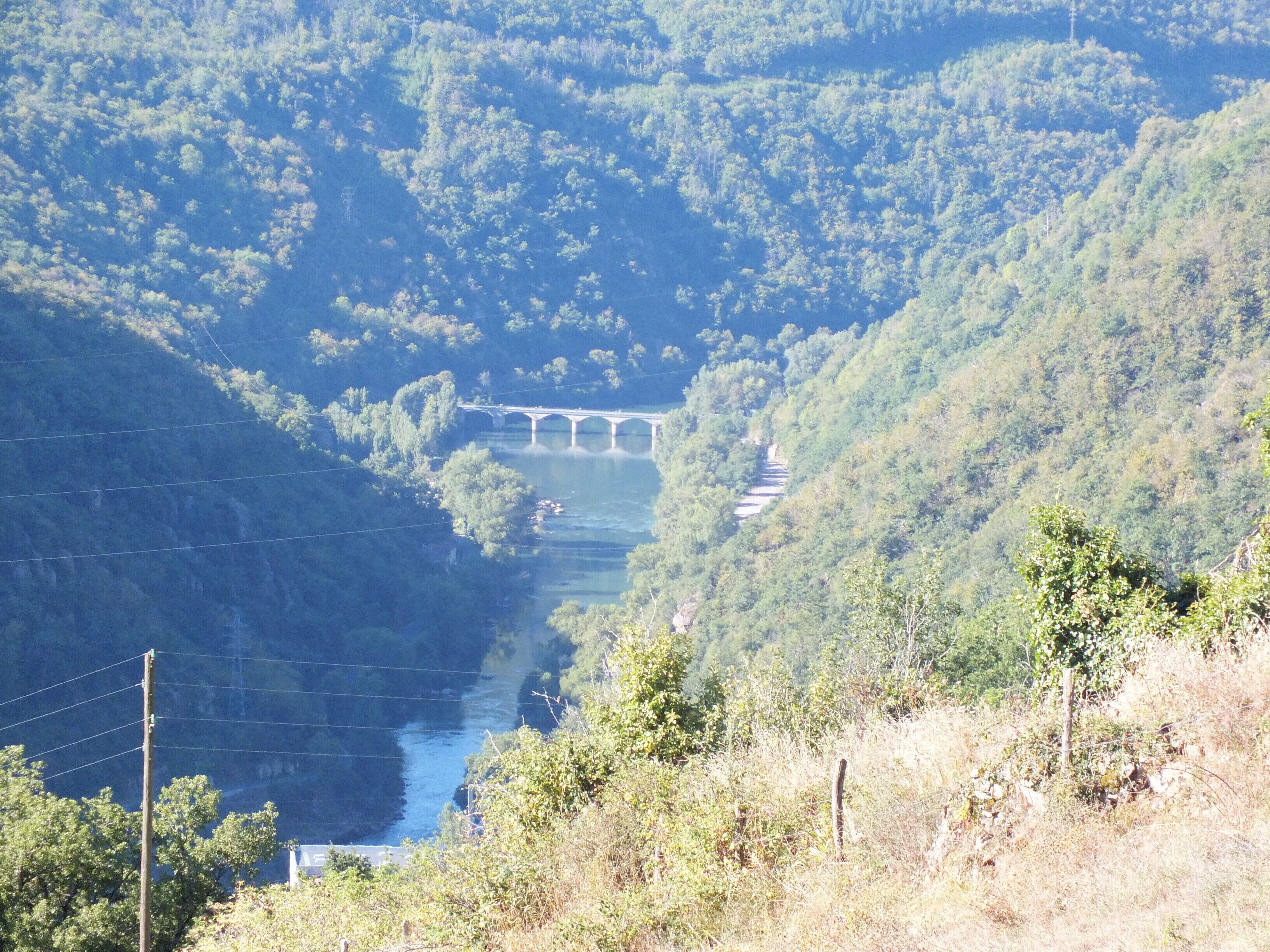 Le Pouget is a power station in the commune of Le Truel. The hamlet of Le Pouget is in the commune of Ayssènes in southern Aveyron, in the Raspes de Tarn region. It is just upstream of the bridge at Le Truel.