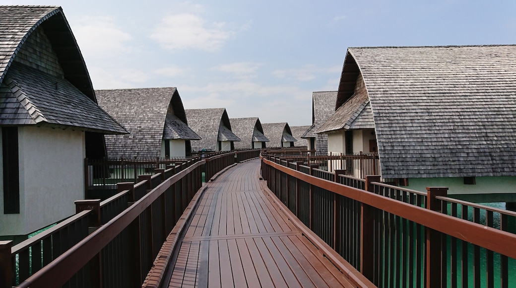 A very good resort modern and clean with very helpful staff.