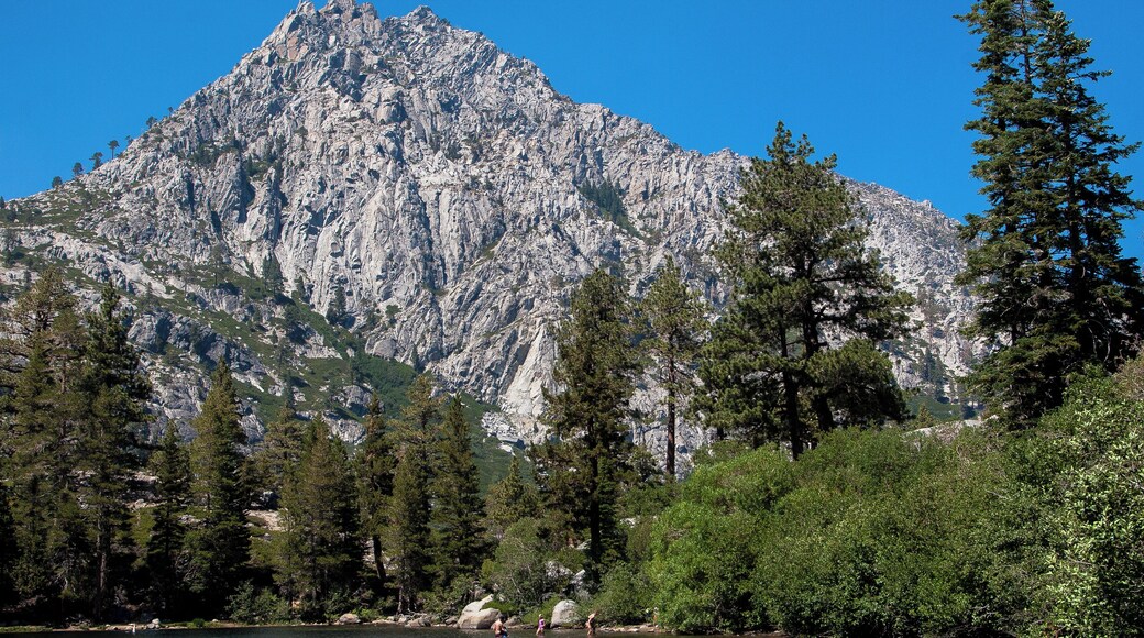 Echo Lake above Lake Tahoe on an afternoon hike.