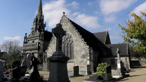 Ăglise Notre-Dame de TrĂ©maouĂ©zan (29).