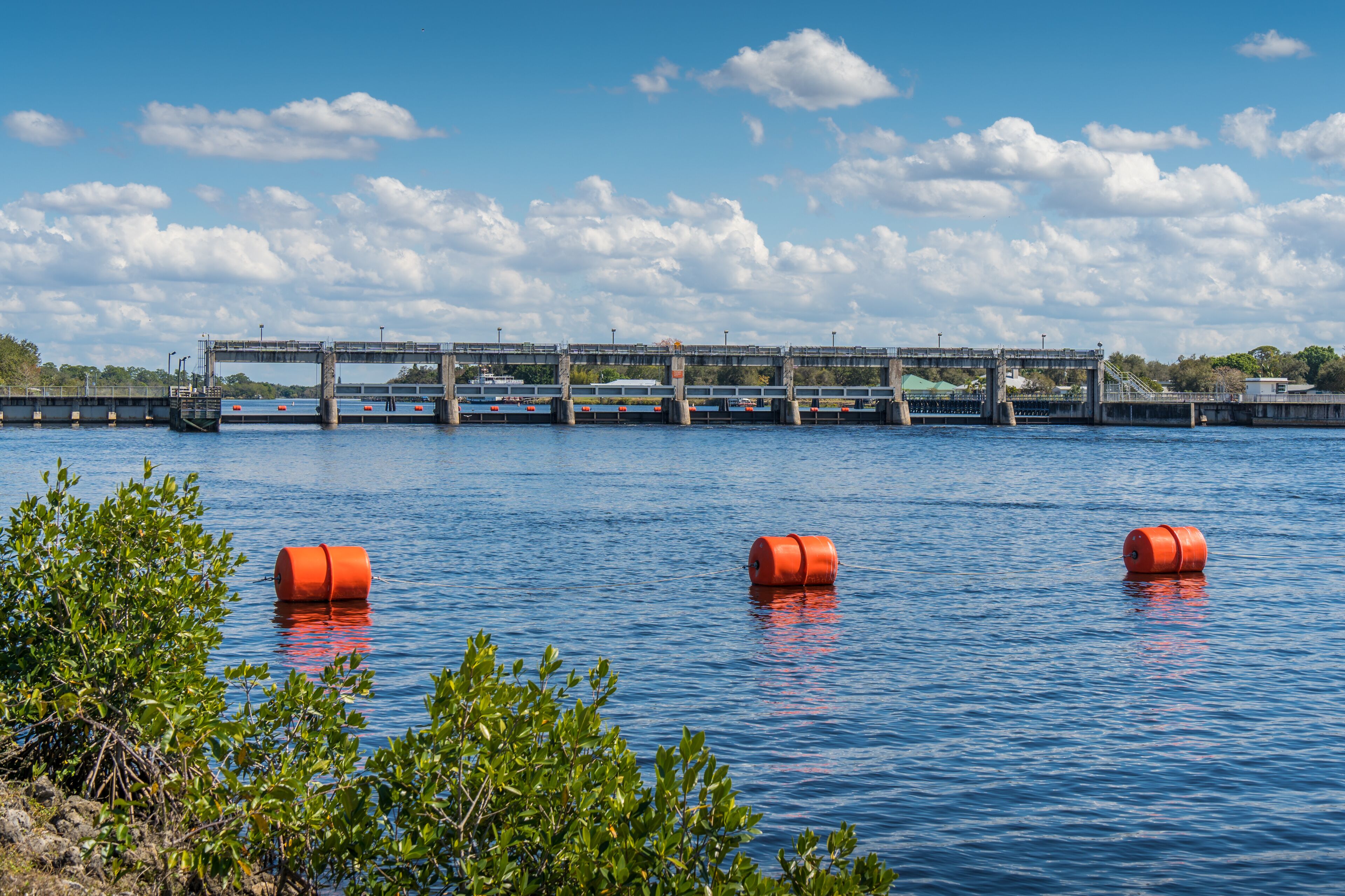 View of Franklin Locks