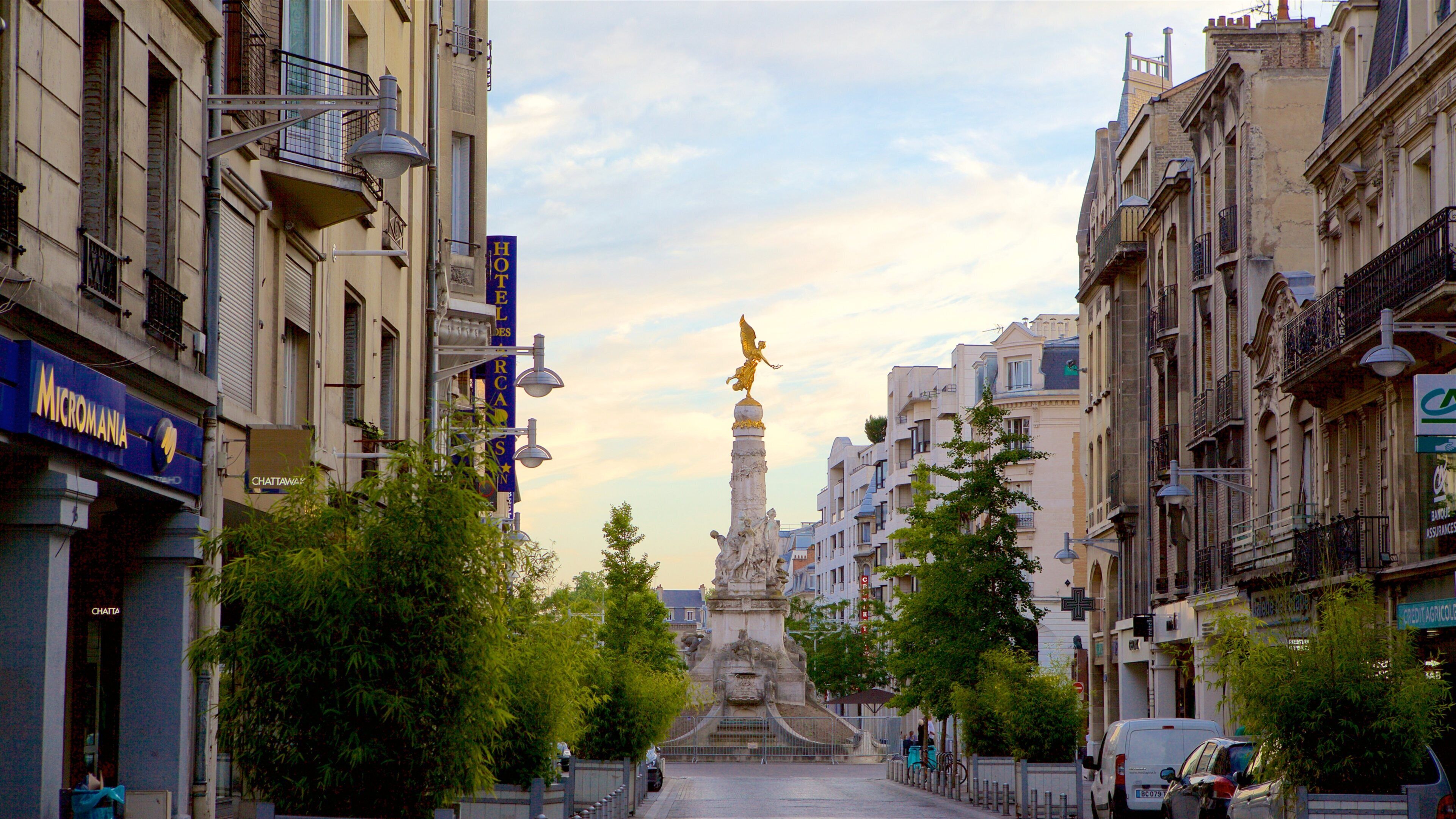 Grand Est showing heritage elements and a sunset