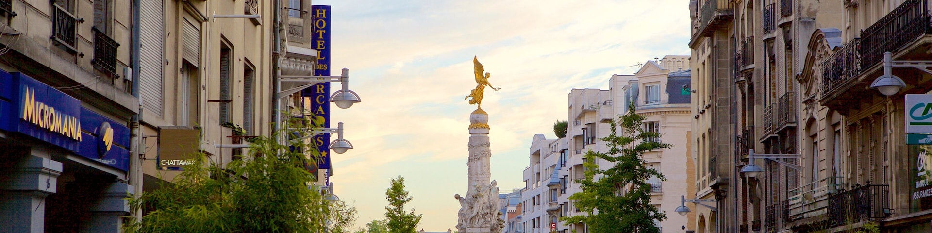 Grand Est showing heritage elements and a sunset