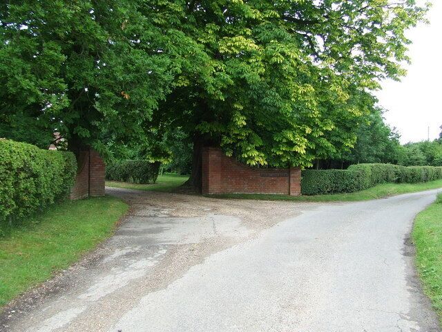 Roamwood Green Farm Entrance Entrance to Roamwood Green Farm near to Aspall, Suffolk.