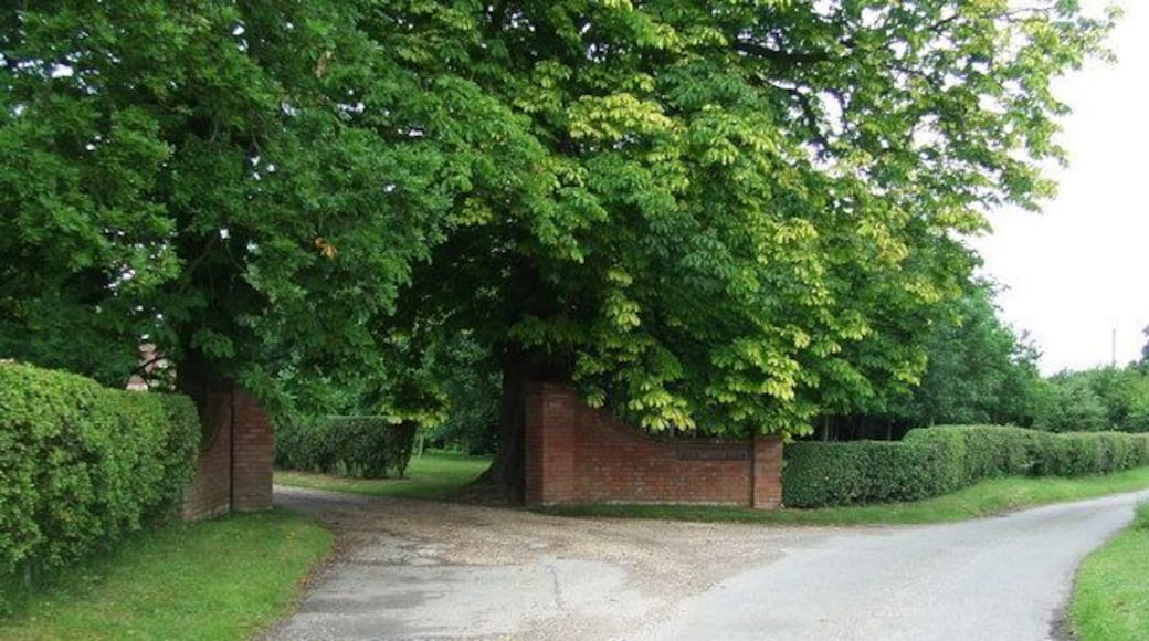 Roamwood Green Farm Entrance Entrance to Roamwood Green Farm near to Aspall, Suffolk.