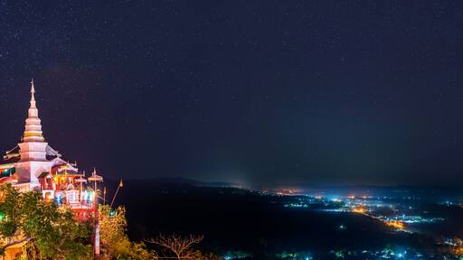 wat phra phutthabat Phanam,Li,lamphun,thailand.