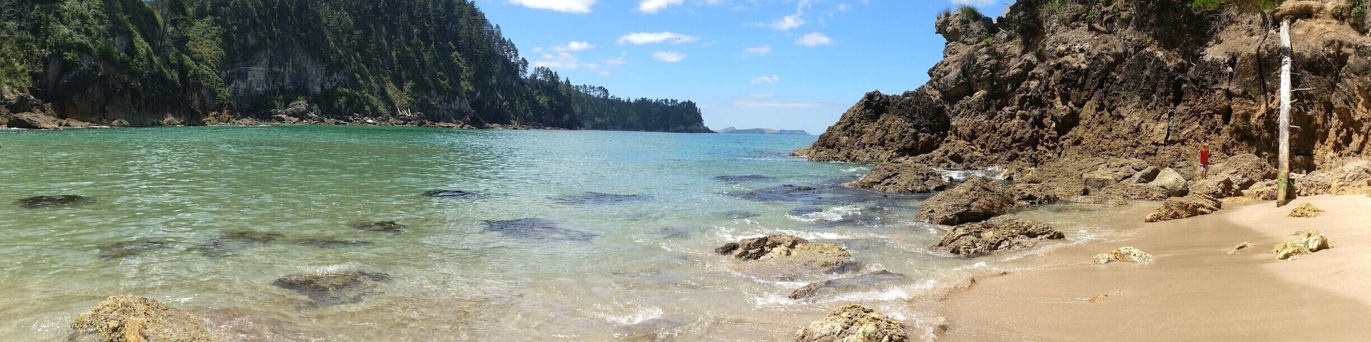 Amazing beach with transparent waters, not crowded, possibility to kayak even fishing some paua. It connects via natural caves with another beach. #NewZealand #HiddenGem #LifeAtExpedia #beachtips