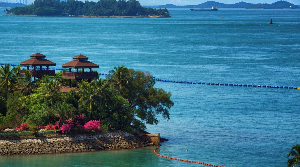 Sentosa Island, Singapore
View over Palawan Island from Sentosa. The beautiful turquoise waters contrast with numerous freighters and factories. A quick getaway for locals but you cannot escape being surrounded by industry.
#LifeAtExpedia