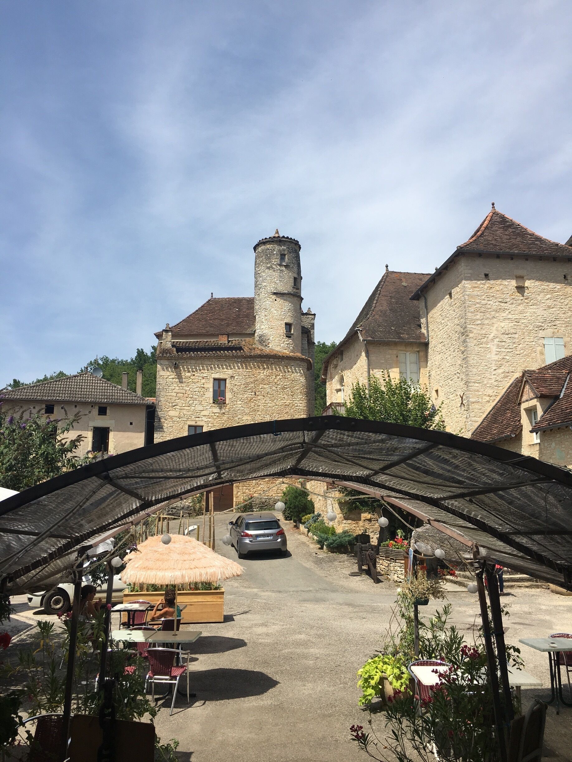 La vue depuis le bar à truc