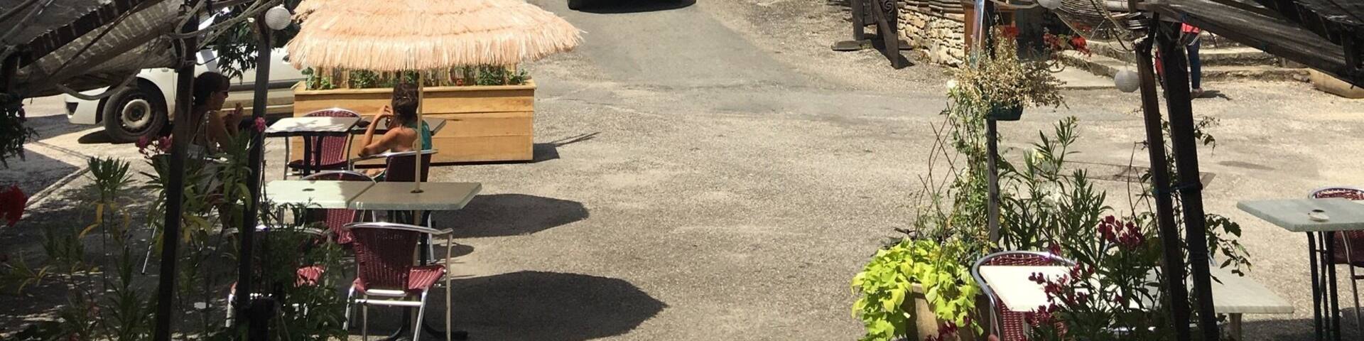 La vue depuis le bar à truc