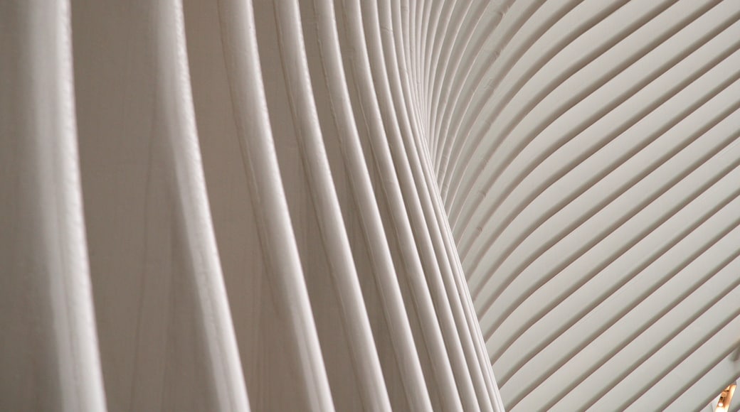 The Oculus showing interior views