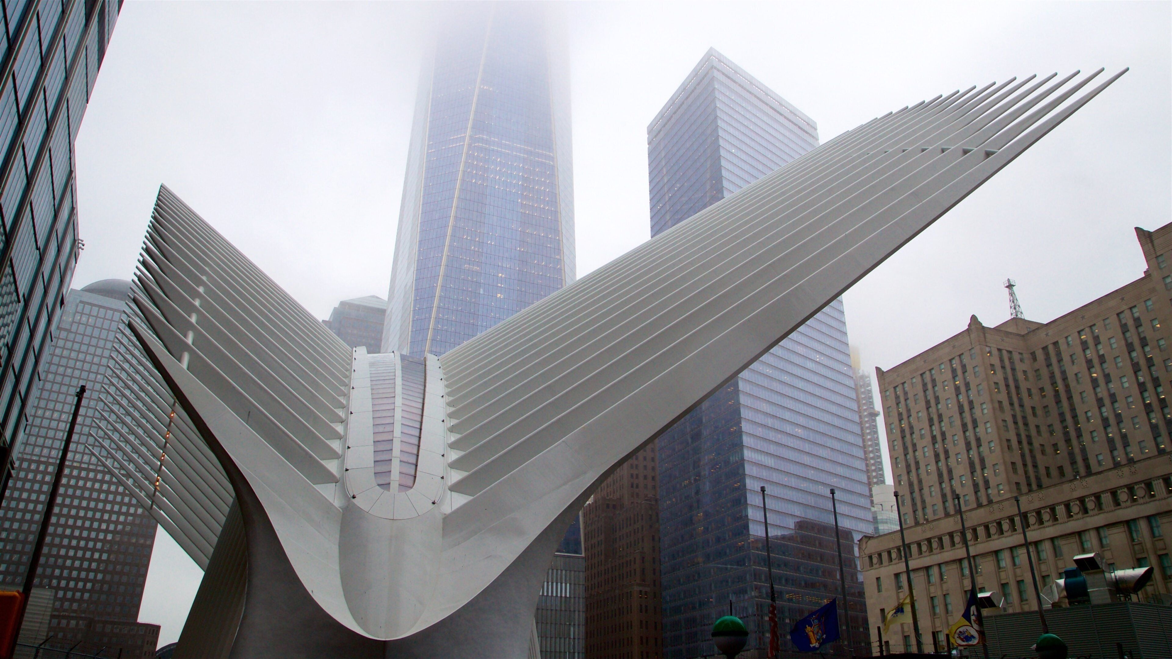 The Oculus mettant en vedette monument, building et ville