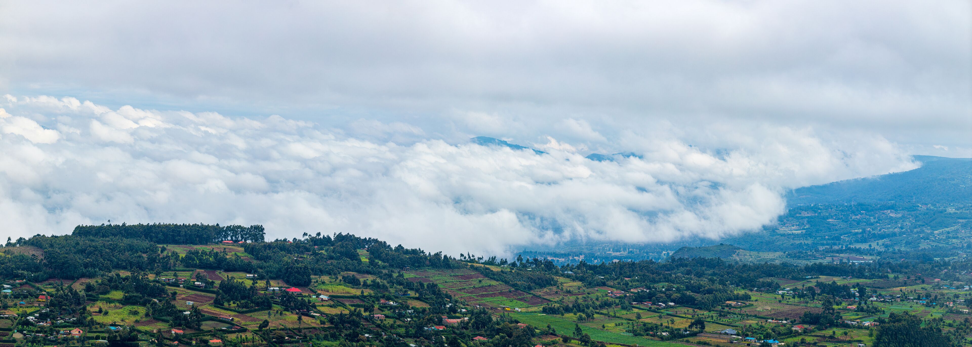 Kenya Great Rift Valley View Point Escarpment Landscapes East Africa