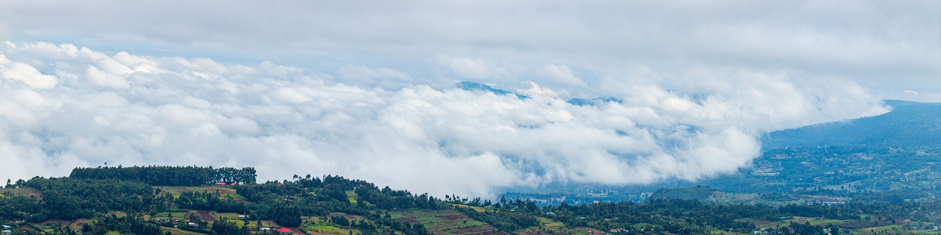 Kenya Great Rift Valley View Point Escarpment Landscapes East Africa