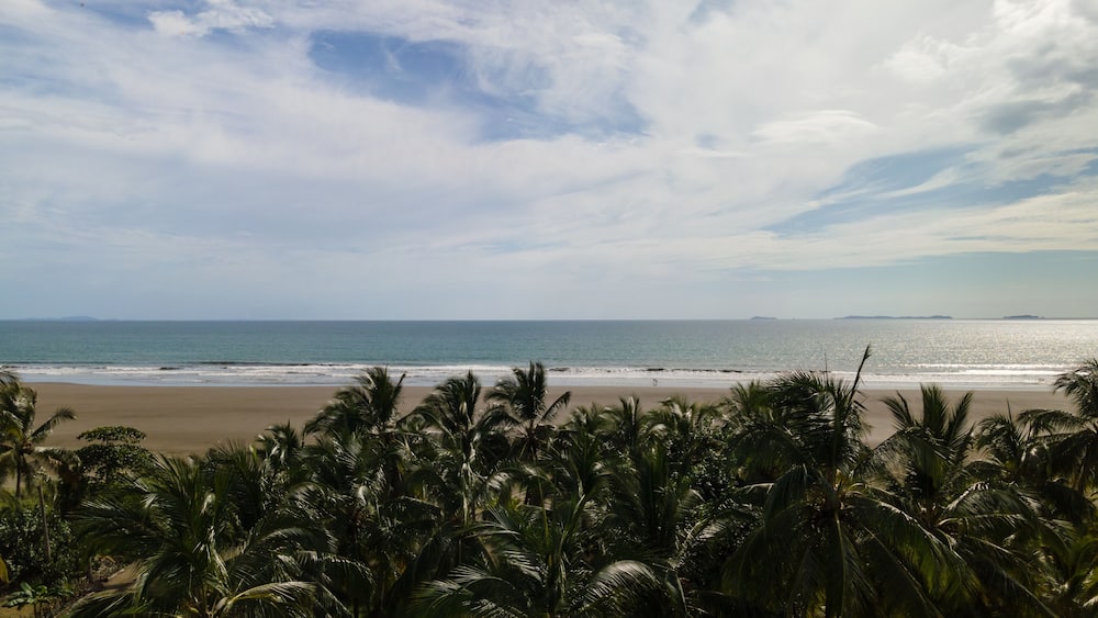 Vistas aereas Playa las Lajas Chiriqui