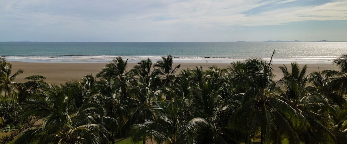 Vistas aereas Playa las Lajas Chiriqui