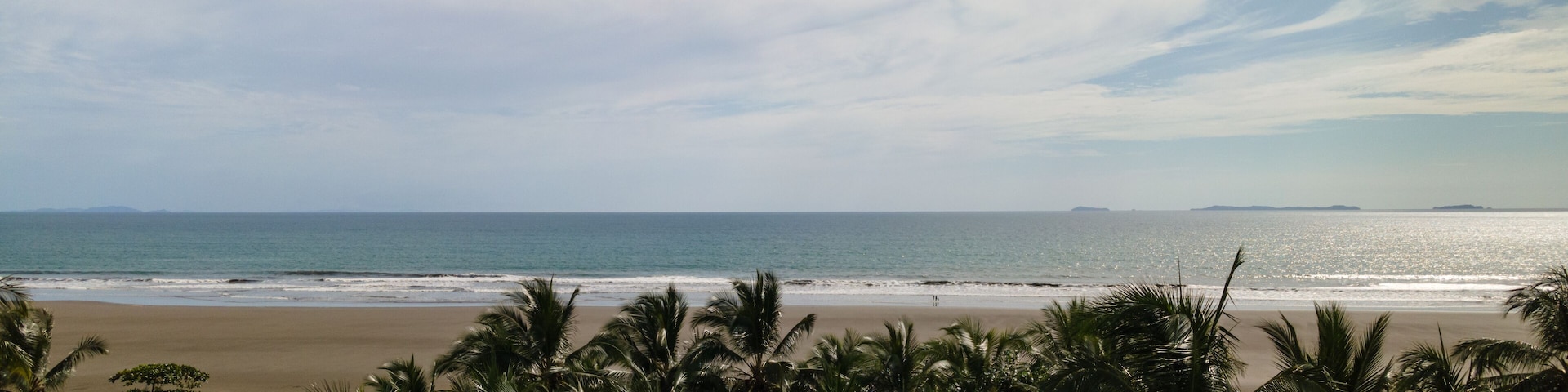 Vistas aereas Playa las Lajas Chiriqui