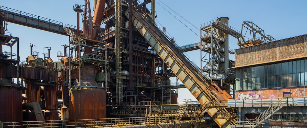 Phoenix-West showing industrial elements