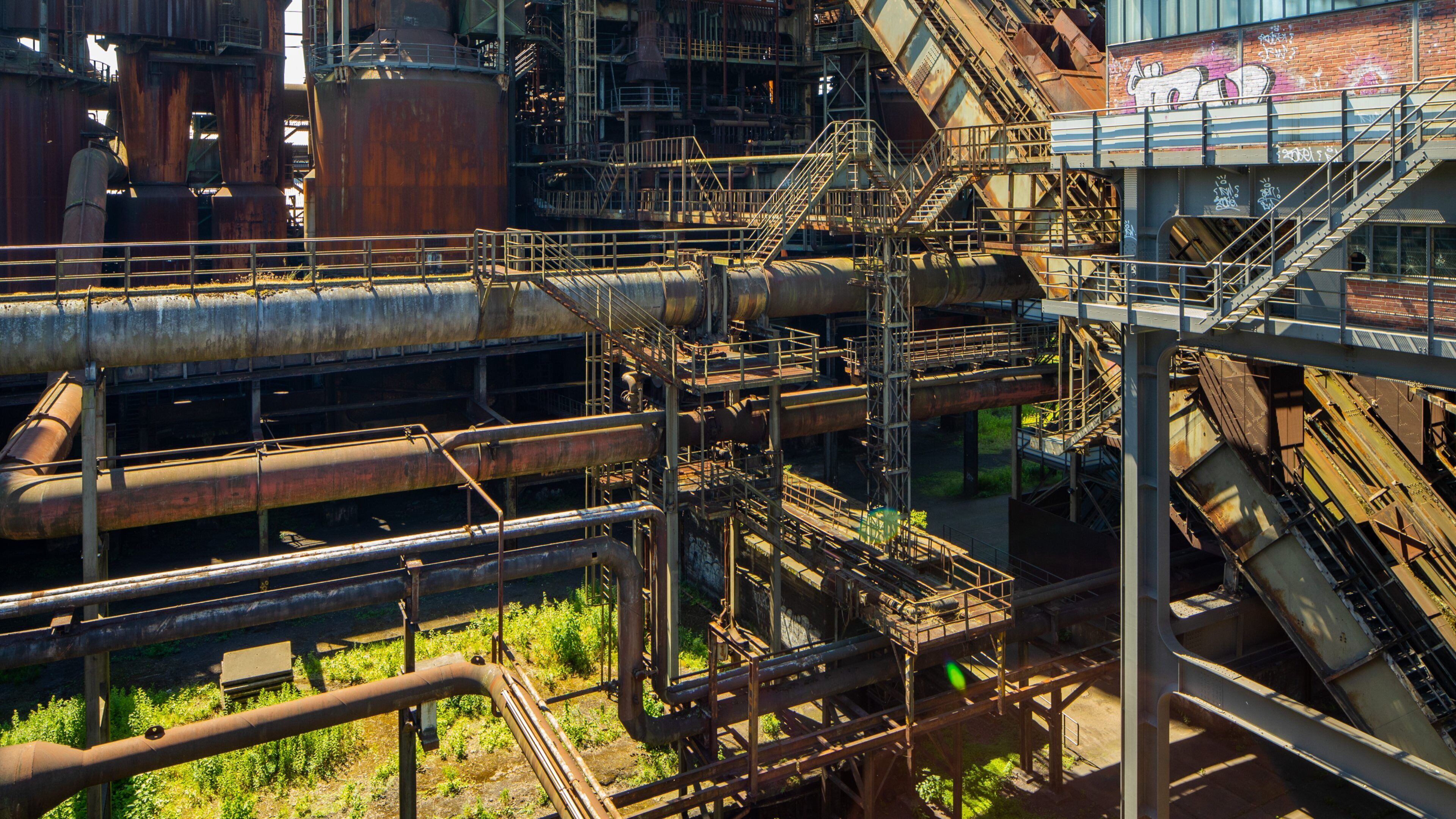 Phoenix-West showing industrial elements