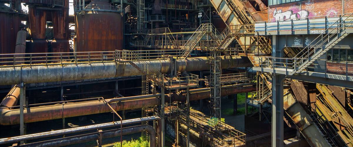 Phoenix-West showing industrial elements