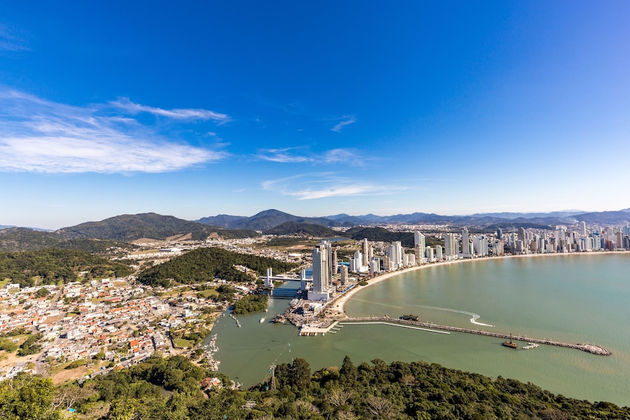 City View of Balneario Camboriu beach. Santa Catarina, Brazil.; Shutterstock ID 514806292