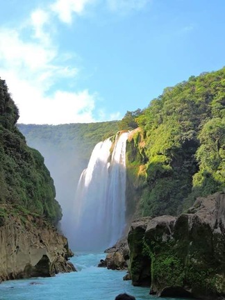 Cascada de Tamul. Aquismon, SLP