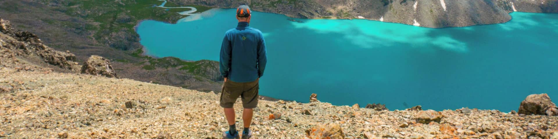 One of the most beautiful lakes I've seen: Ala-Kul in the amazing Kyrgyzstan. #TroveOn