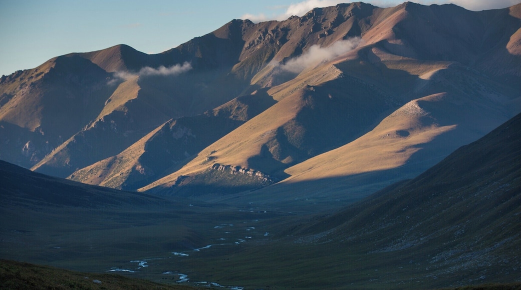A beautiful view down the back valleys near Jyrgalan, Kyrgyzstan.