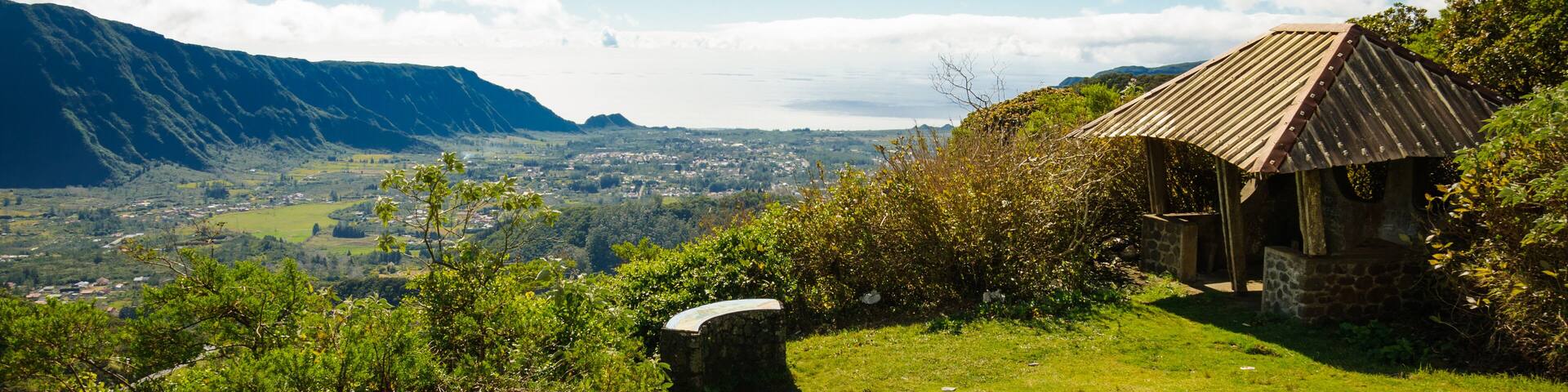 View of Plaine des Palmistes