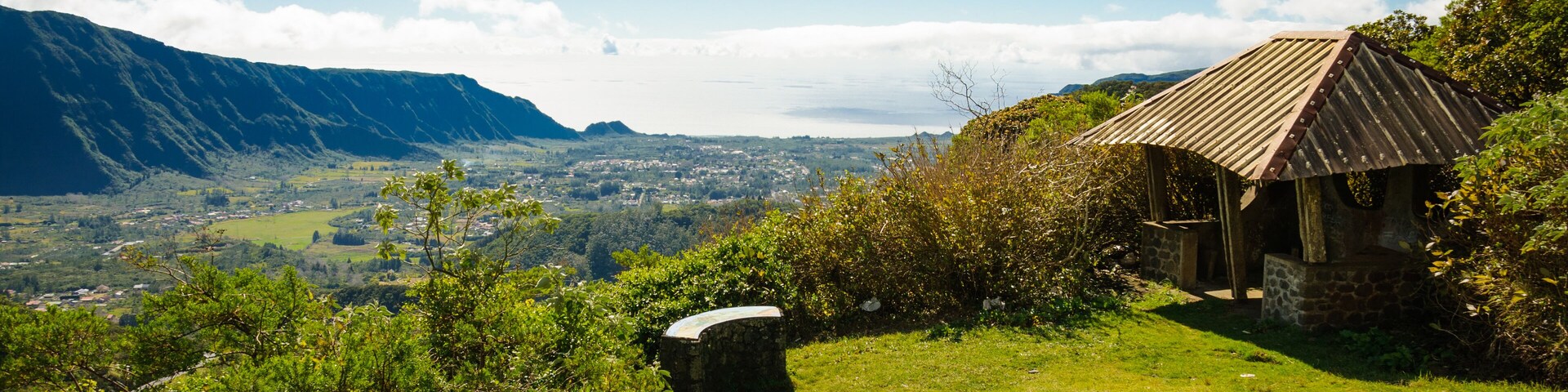 View of Plaine des Palmistes