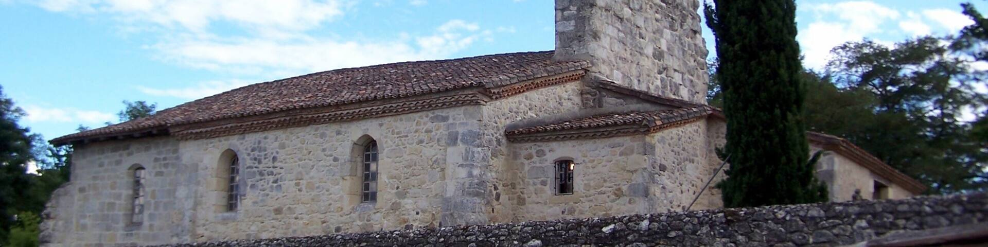 Saint Christopher church of Esquerdes in Guérin (Lot-et-Garonne, France)