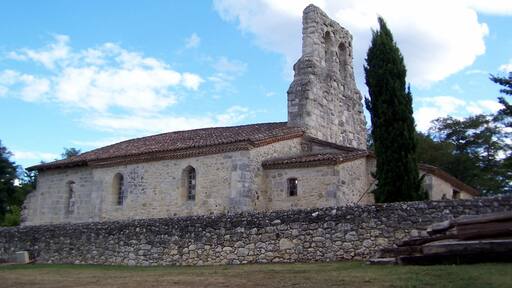 Saint Christopher church of Esquerdes in Guérin (Lot-et-Garonne, France)