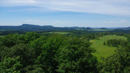 Blick Richtung Reinhardtsdorf-Schöna