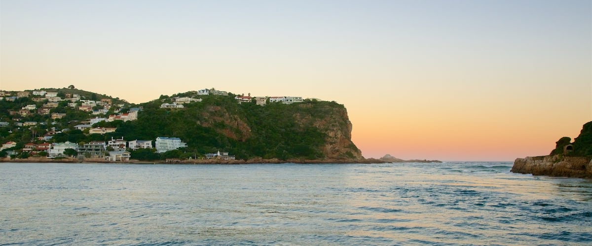East Head View Point featuring a sunset, rocky coastline and general coastal views