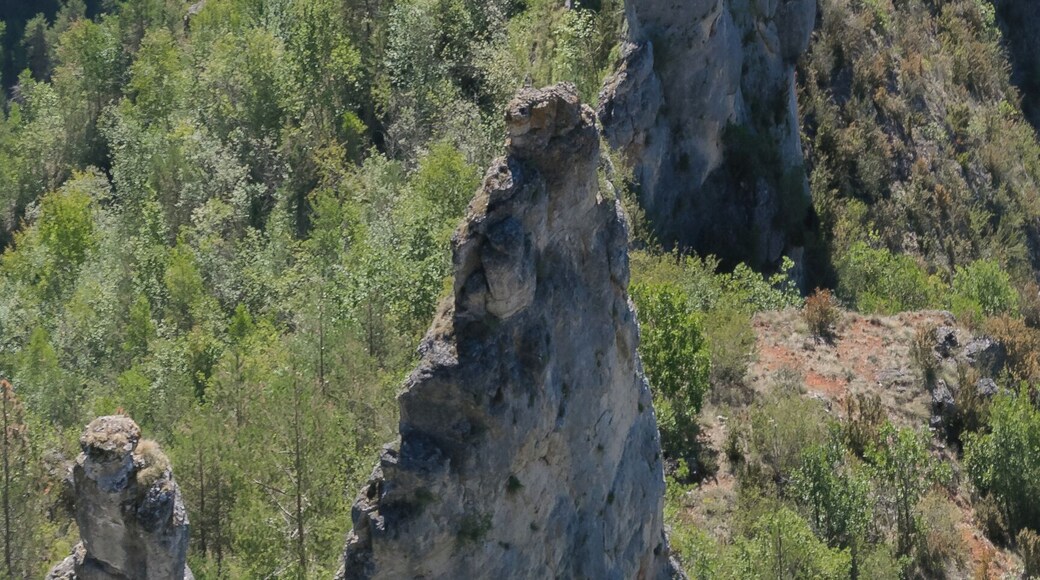 View of Gorges du Tarn from Point Sublime, commune of Saint-Georges-de-Lévéjac, Lozère, France