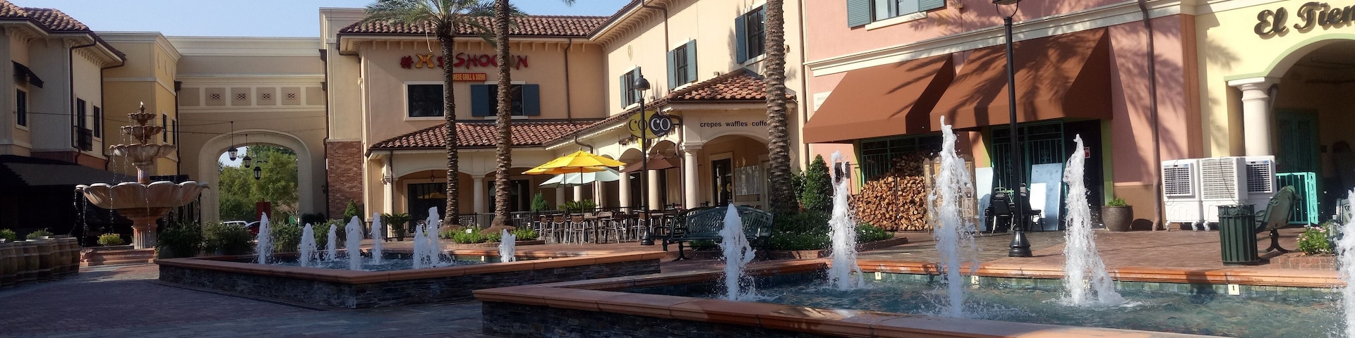 Early mornings at Vintage Park. 
#VintagePark #HoustonTX #NorthHouston #SpringTX #Fountains