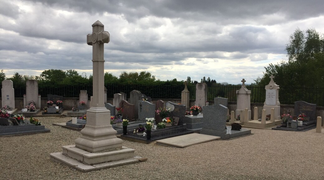 Image du village de Sainte-Olive, dans l'Ain, en France.