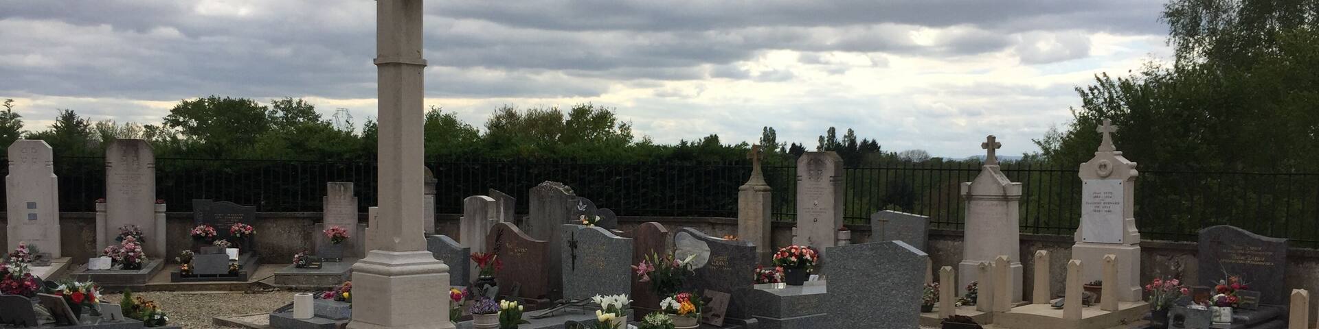 Image du village de Sainte-Olive, dans l'Ain, en France.