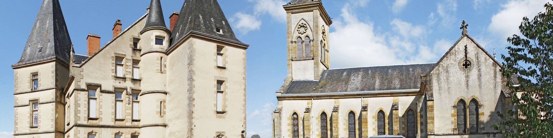 Château et église du Réray