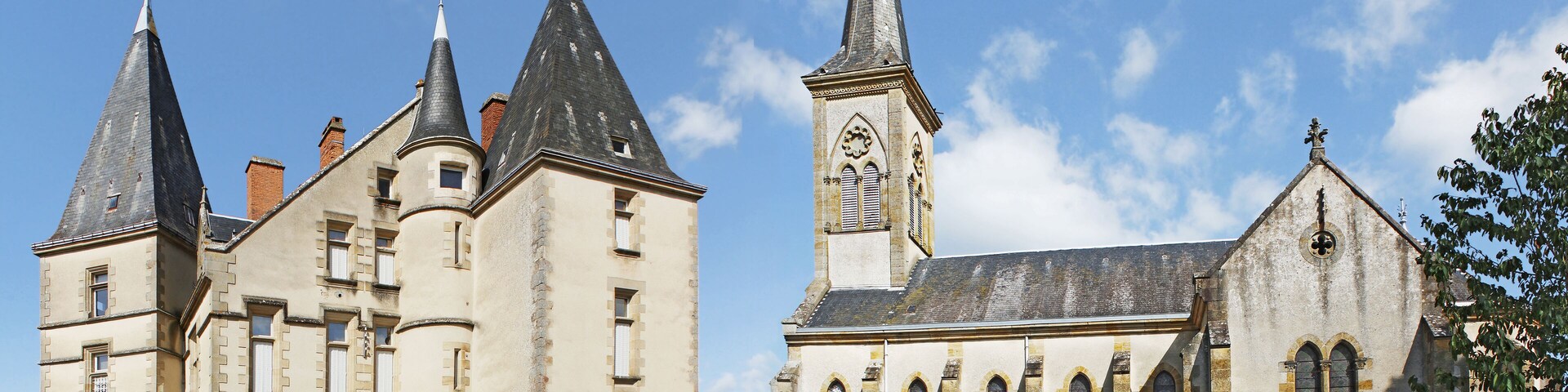 Château et église du Réray