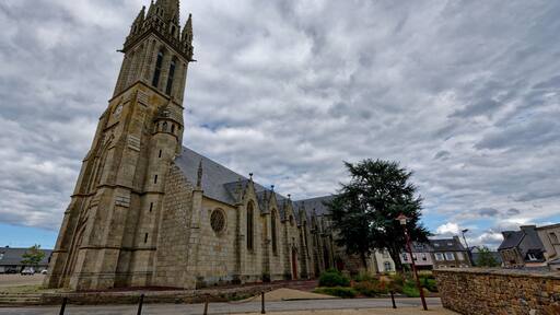 Eglise Saint-Ignace, Plouigneau, Armorique, Finistère, Bretagne, France