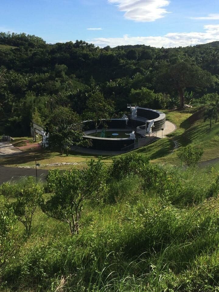 Where the nuns remains are kept at the Grotto